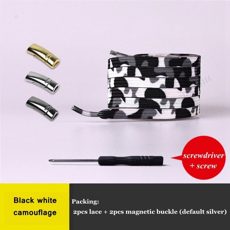 elastic magnetic shoelaces – no-tie, easy fit, and durable style for all ages | nevada™ - Nevada Shoe