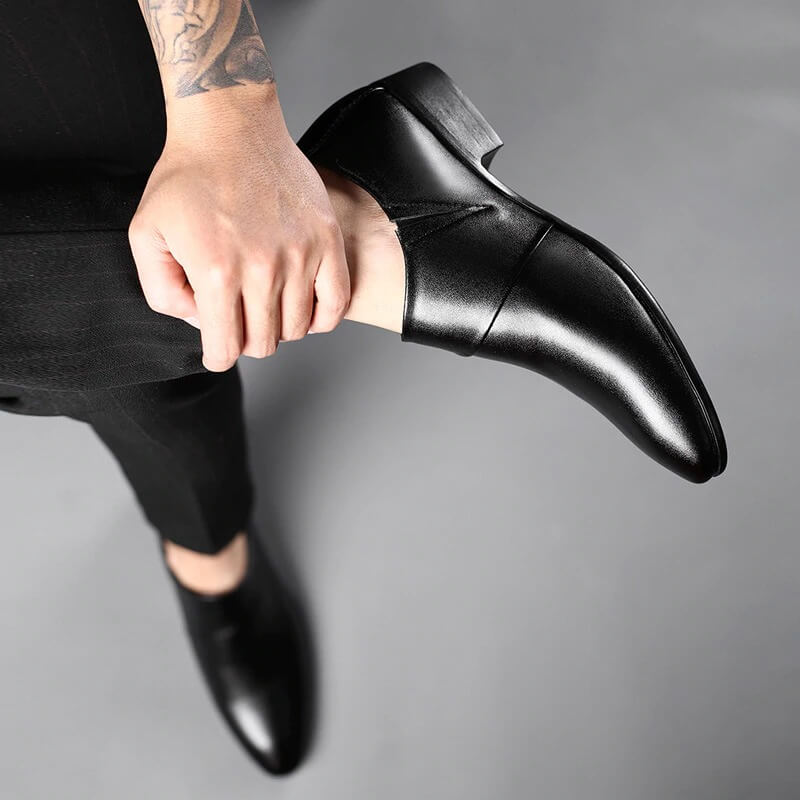 NZFMA Elegant Leather Shoes for Men – Classic, Comfortable and Durable | NEVADA™ - Nevada Shoe