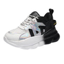 Designers Women Platform Sneakers Ulzzang Fashion Green Lace Up Vulcanized Shoes Sports Woman Casual Old Dad Shoes 6cm