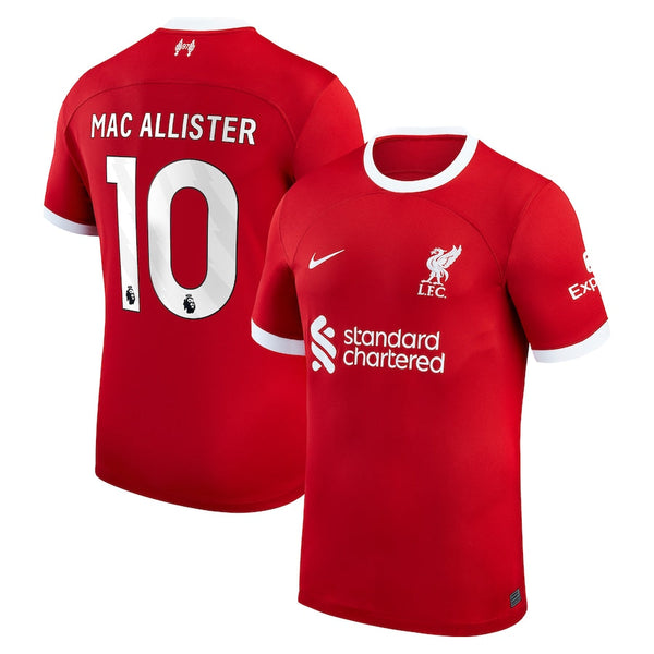 Alexis Mac Allister Liverpool  2023/24 Home Player Jersey - Red