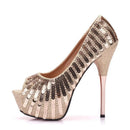 Higho Ultra High Heels Paillette – Elegant, Comfortable and Non-Slip Heels for Every Occasion | NEVADA™ - Nevada Shoe