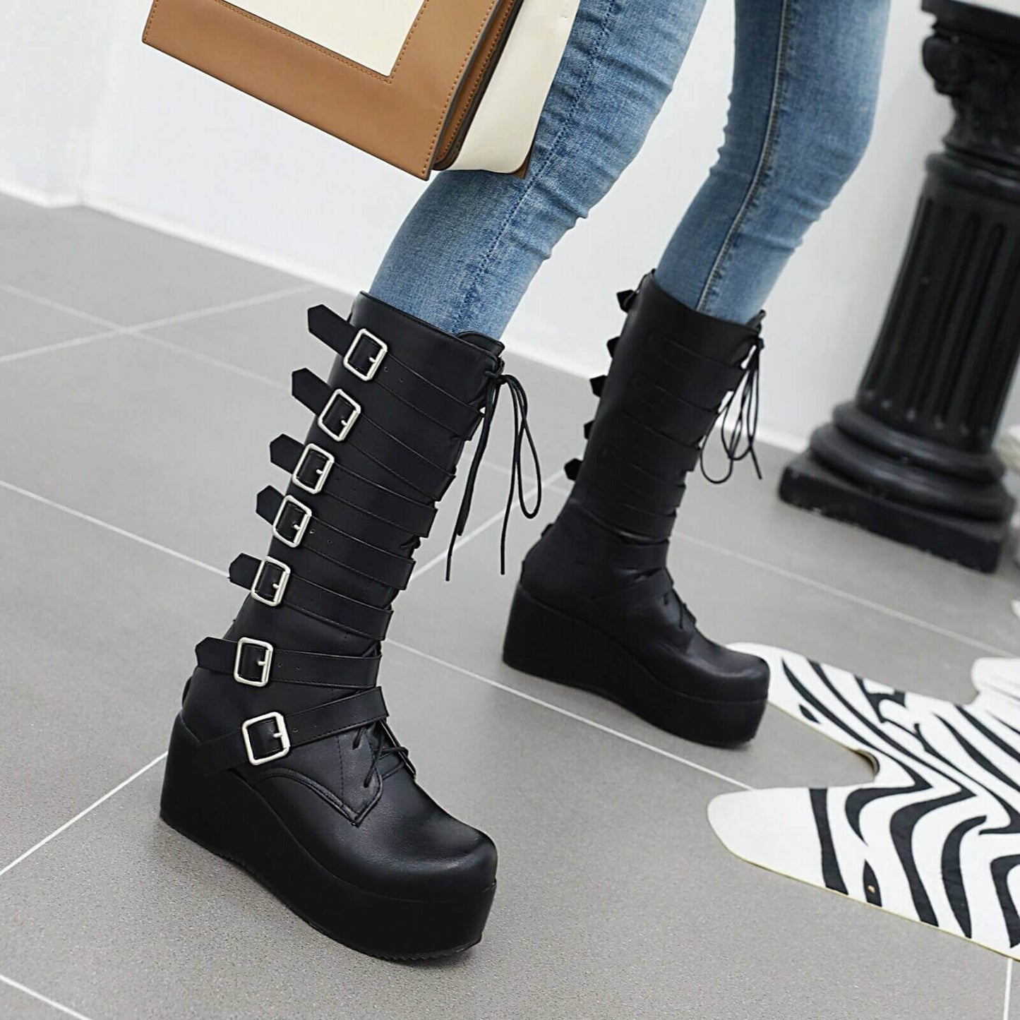 Akexiya leather boot for women – nevada™ premium comfort and timeless style - Nevada Shoe