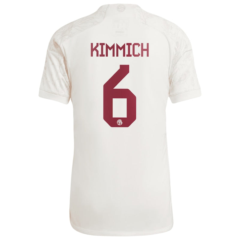 Joshua Kimmich Bayern Munich  2023/24 Third Jersey - White