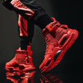 Sneakers High Top Shoe for Men, NEW Outdoor Breathable Training Shoe.