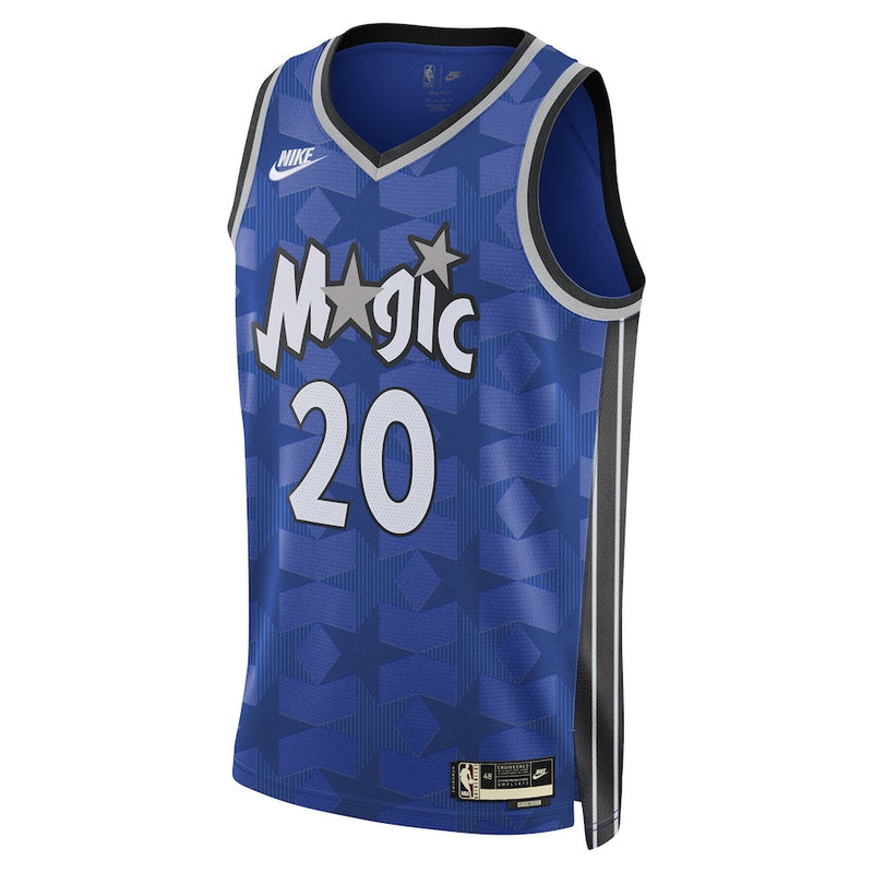 Markelle Fultz Orlando Magic  Unisex 2023/24 Swingman Jersey – Classic Edition - Blue