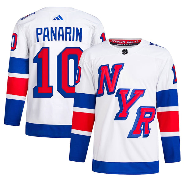 Artemi Panarin New York Rangers  2024 NHL Stadium Series Primegreen Authentic Player Jersey – White