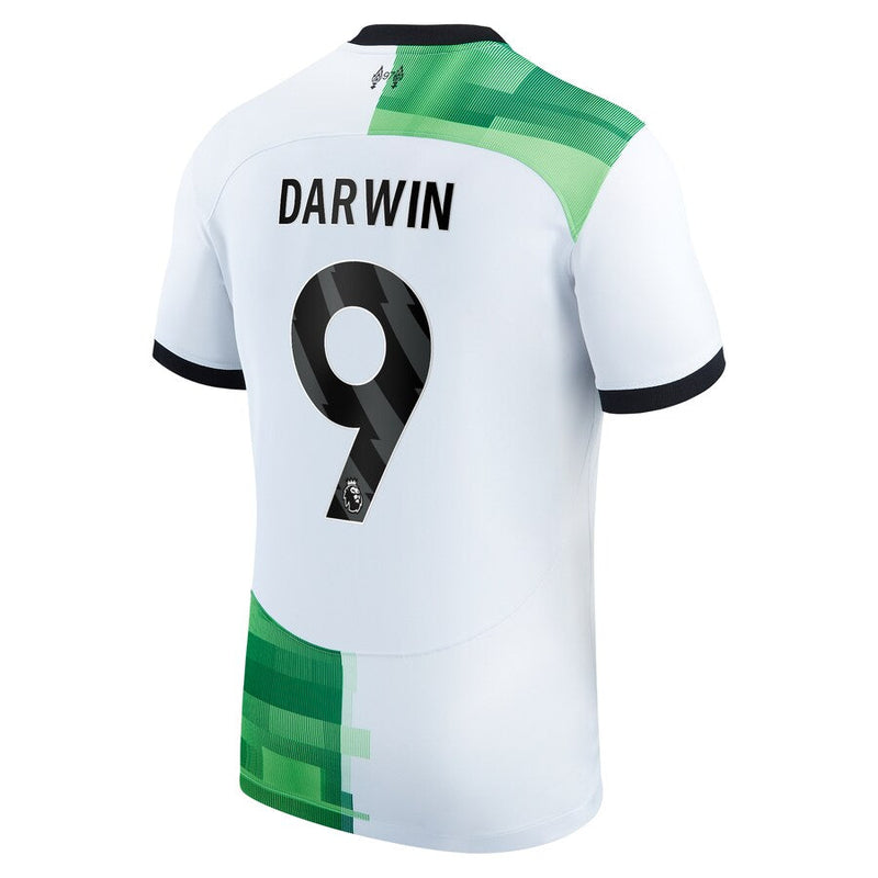 Darwin Núñez Liverpool  2023/24 Away Jersey - White