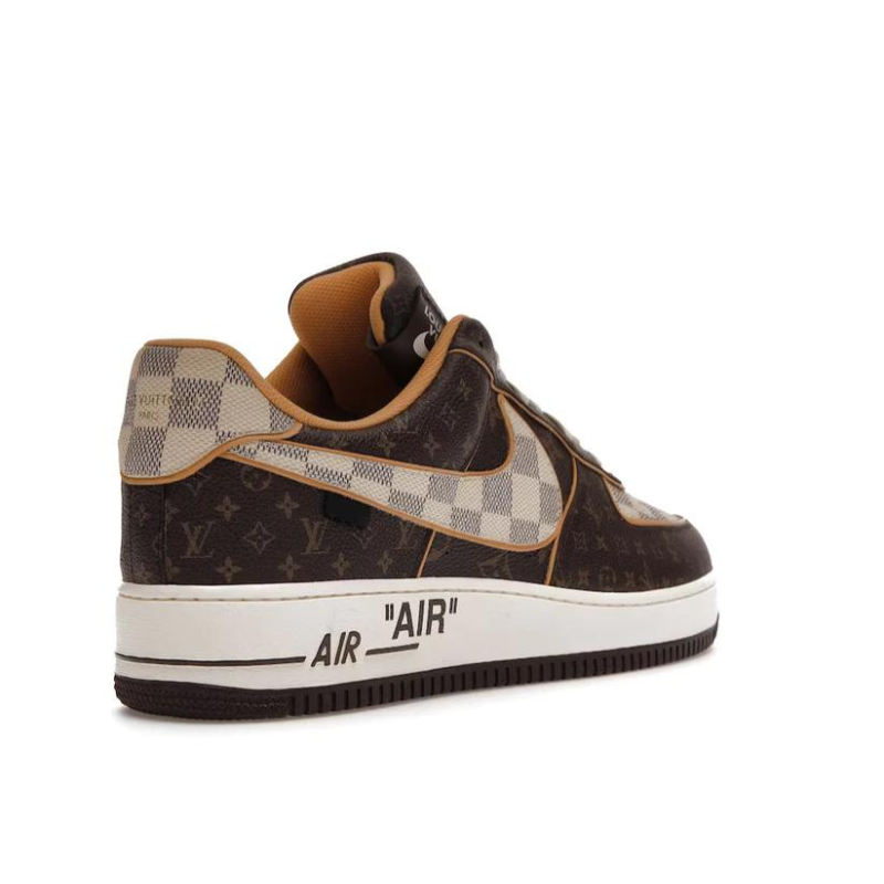 Air Low Louis V Monogram Brown Damier Azur Sneaker - Nevada™