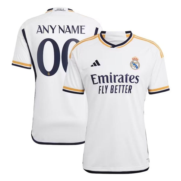All Players Real Madrid 202324 Home Custom Shirt - White