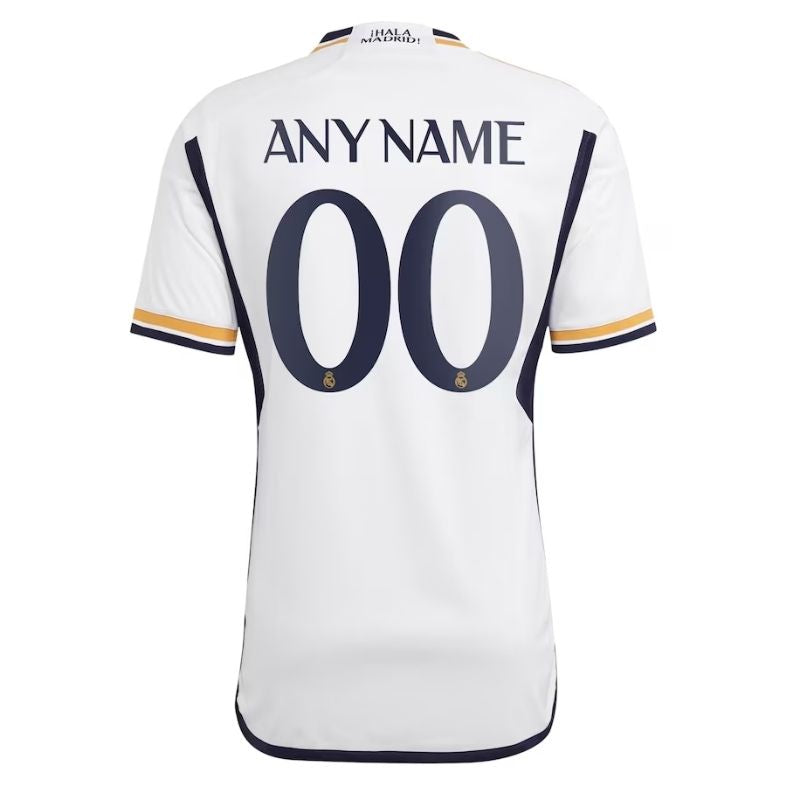 All Players Real Madrid 2023/24 Home Custom Shirt - White