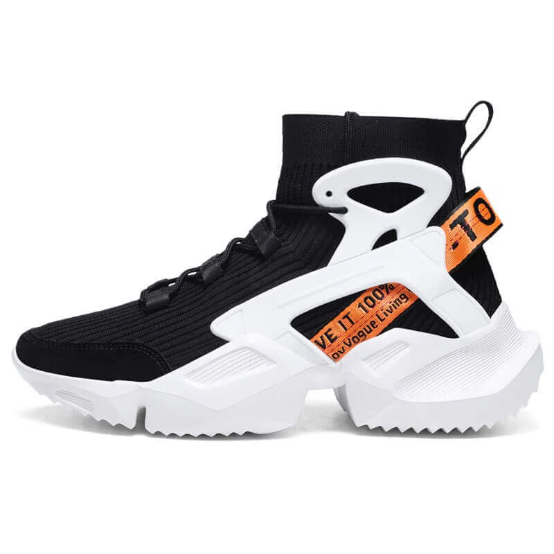 High Top Sneakers Men Trend Hot Sale Comfortable and Non-slip, Casual Shoes Outdoor Non-slip Breathable