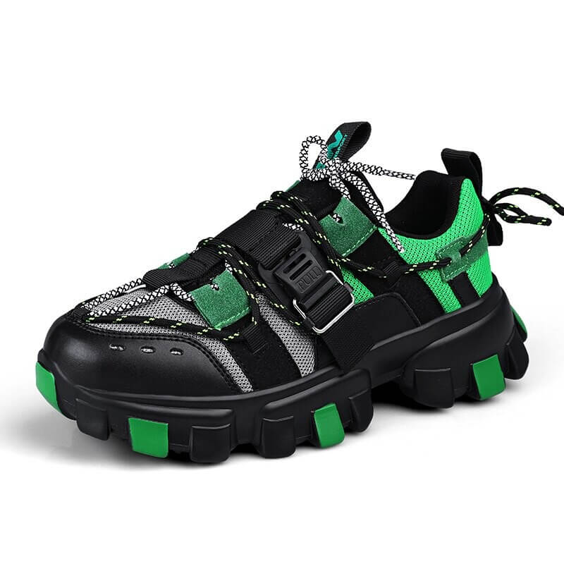 Personality Couple Casual Shoes Outdoor Non Slip Man Sneakers High Quality Hot Sale Breathable Rubber Sole Mixed Color Design