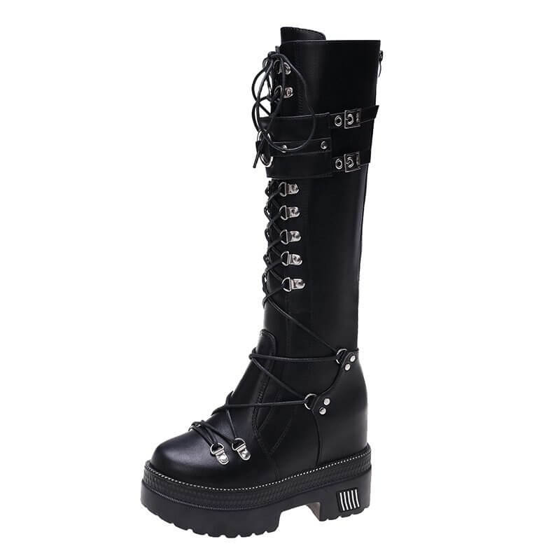 Nasik Wedges High Heels Boot for Women – Stylish, Comfortable, and Durable Boots for Every Occasion | NEVADA™ - Nevada Shoe