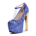 doratasia high wide heels Shoe women - nevada