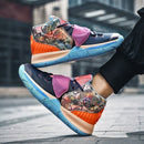 Breathable Light Men Sneakers Outdoor Adult Running Shoes Unisex Lovers Couple Trendy design Non-slip Sports basketball shoes 45