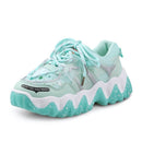 Fashion Chunky Sneakers Women Plus Size 41 42 Thick Sole Casual Shoes Ladies