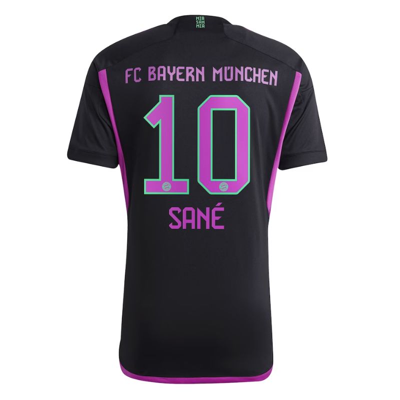 Leroy Sané Bayern Munich 2023/24 Away Player Jersey - Black