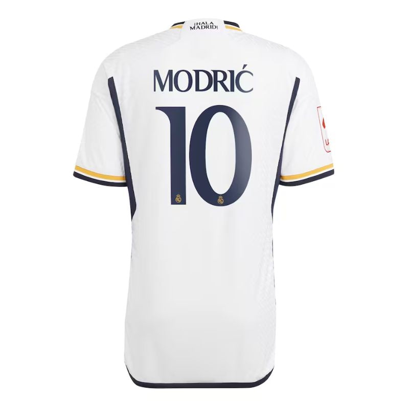 Luka Modric Real Madrid Shirt 2023/24 Home Jersey - White
