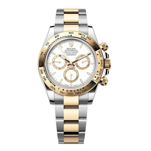 Luxury Watch Cosmograph Daytona Oyster Oystersteel White