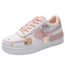 2020 Summer Women Sneakers White Tennis Women Shoes Canvas Slip on Female Row Shoes Platform Flats Casual Ladies Vulcanize Shoes