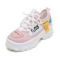 Upper Platform Sneakers Women Thick Sole Casual Shoes Woman Chunky Sneakers