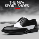 Pointed Cow Leather Men's Shoe – Breathable, Stylish, Comfortable Business Casual Footwear | NEVADA™ - Nevada Shoe