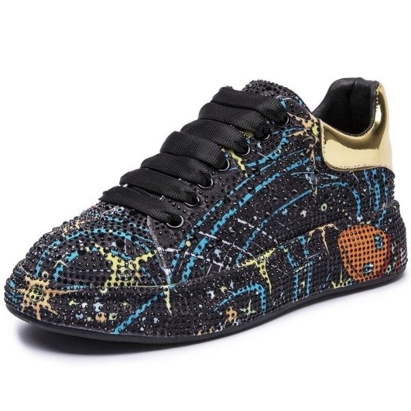 Luxury Sneaker Women's Rhinestone Shiny Comfortable