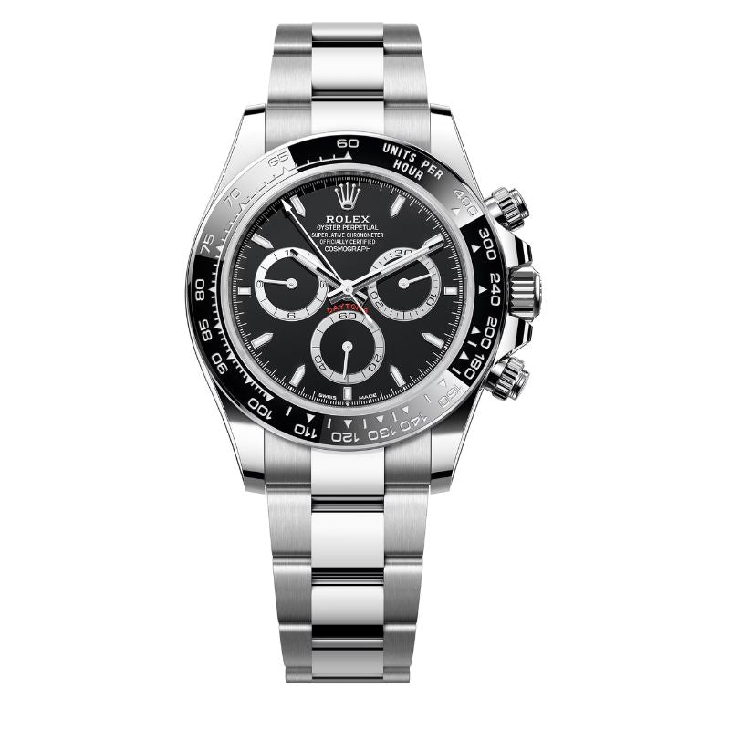 Watch Cosmograph Daytona Classic Silver Panda Black and White Dial 40mm