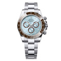 Watch Cosmograph Daytona Classic Silver Panda Black and White Dial 40mm