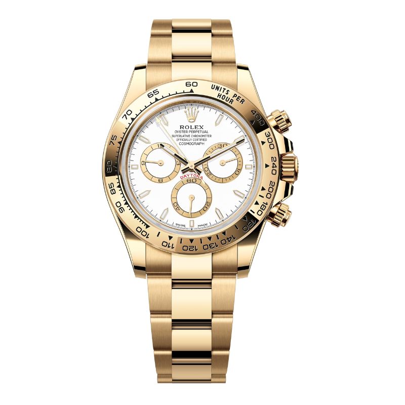 Watch Daytona Pure Gold Multiple dial options 40mm White - Nevada Shoe