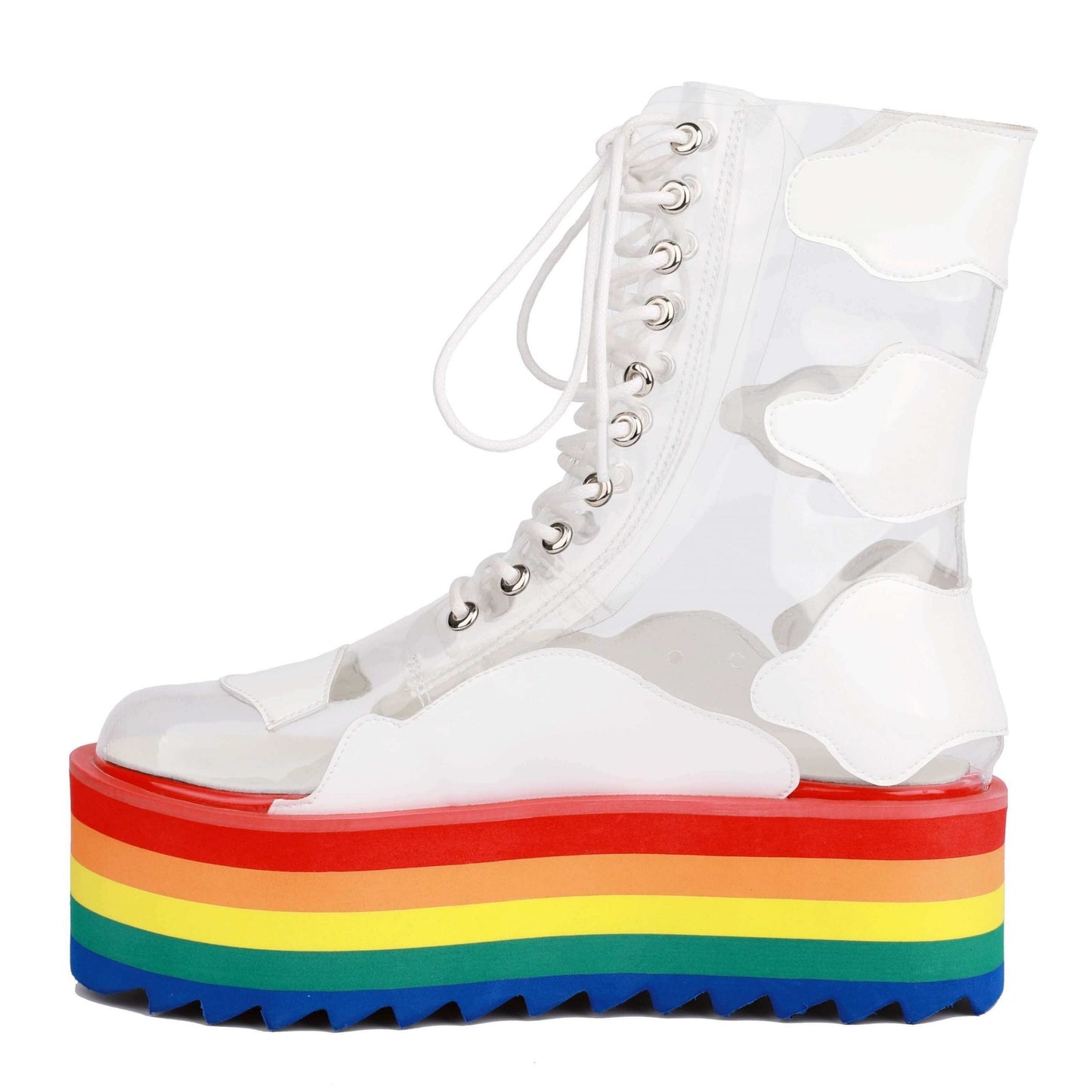 rainbow ankle boot high heels for women – nevada™ bold, stylish, and comfortable heels - Nevada Shoe
