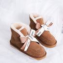 Women Boots Genuine Leather Cowhide High Quality Winter Snow Boots Real Wool Fur Australia Classic Woman Ankle Boots Warm Size
