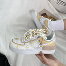 2020 Summer Women Sneakers White Tennis Women Shoes Canvas Slip on Female Row Shoes Platform Flats Casual Ladies Vulcanize Shoes