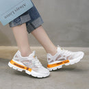 Women nevada Genuine Leather Summer Sneaker Height Increasing