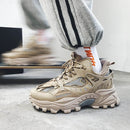 High Fashion Chunky Sneakers Men Zapatos Hombre Thick Sole Casual Shoes