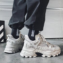 High Fashion Chunky Sneakers Men Zapatos Hombre Thick Sole Casual Shoes