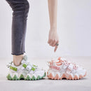 Women Nevada Breathable Summer Chunky, Shoe Woman Buckle Fashion Casual Sneakers Women