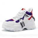 Nevada Fall Winter Fashion Women Shoe PU Leather Platform Sneaker