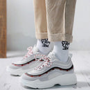 Women nevada Vintage Women Sneaker Trendy Leisure Platform Shoe Cross-tied Breathable