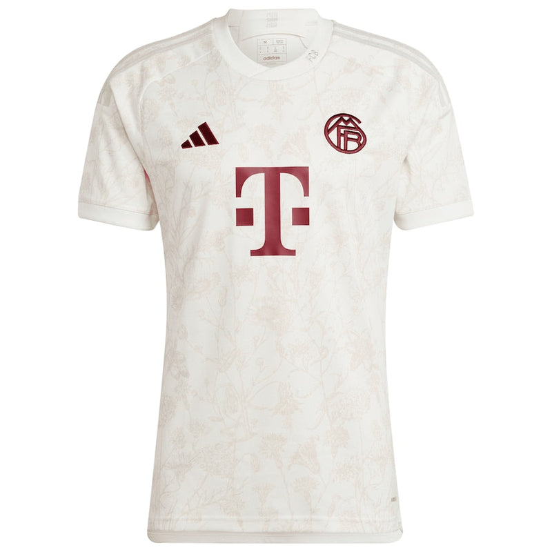 Alphonso Davies Bayern Munich  2023/24 Third Jersey - White