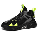 Stylish Running Men Shoes High Top Men's Sneakers Lace Up Sporty Man Shoes Comfortable Mans Sneaker Gym Jogging Athletic Trainer