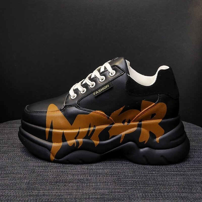 Designer Sneakers Woman Casual Platform Shoes Fashion Brand Height Increasing Ladies Shoes Chunky Sneakers Woman Zapatilla Mujer