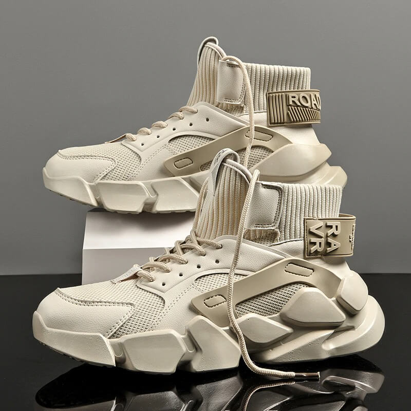 Men nevada Chunky High-top Men's Sneaker Heighten, Shoe Autumn with Plus Sizes