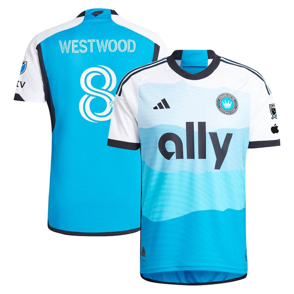 Ashley Westwood Charlotte FC  2024 The Carolina Kit: Explore Authentic Player Jersey - Blue