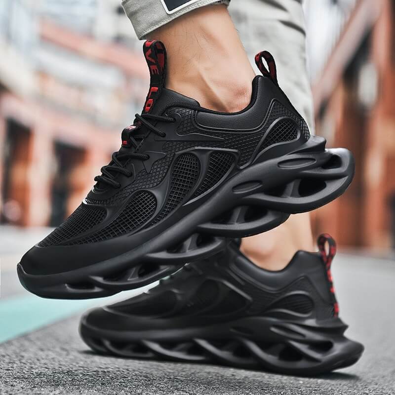 Damyuan Fashion Men Comfortables Breathable Non-leather Casual Lightweight Running Wear-resistant Gym Shoes Sneakers Jogging