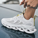 Damyuan Fashion Men Comfortables Breathable Non-leather Casual Lightweight Running Wear-resistant Gym Shoes Sneakers Jogging