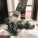 Reflective Women Sneakers Fashion Dad Shoes White Chunky Sneakers Platform Sneakers Womens Vulcanize Shoes Tenis Feminino 2020