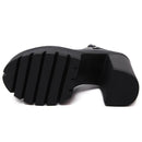 spring autumn casual high-heeled shoes sexy ruslana korshunova thick heels platform