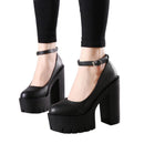 women nevada high heeled black platform shoes – sleek, bold & stylish | nevada™ - Nevada Shoe