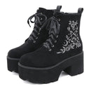 women nevada flower platform boot | nevada™ - Nevada Shoe